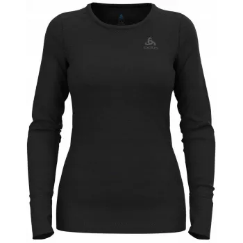 Odlo BL TOP Στρογγυλή λαιμόκοψη l/s MERINO 200 Γυναικείο μπλουζάκι, μέγεθος S, Μαύρο