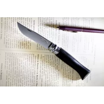 Πτυσσόμενο Μαχαίρι Opinel N°08 Collector Μαύρο Μήκος Λεπίδας 8,5 cm