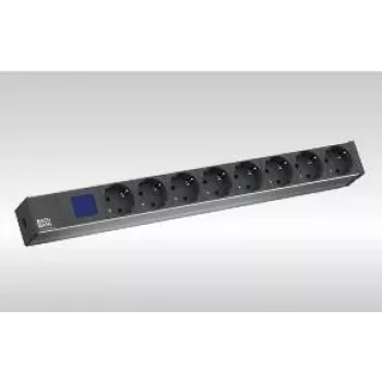 Μονάδα διανομής ισχύος Bachmann 800.2154 8 έξοδοι AC μαύρο LCD