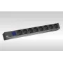 Μονάδα διανομής ισχύος Bachmann 800.2154 8 έξοδοι AC μαύρο LCD
