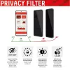 Displex Privacy Full Κάλυμμα Προστασίας Οθόνης Apple iPhone 14 Pro Tempered Glass