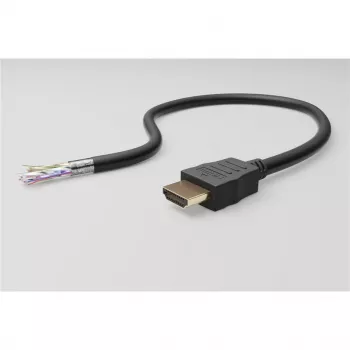 Goobay Καλώδιο HDMI 2.0 γωνιακό 90° με Ethernet 4K 60Hz 5 m μαύρο