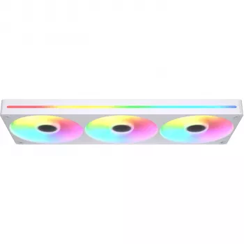 COUGAR Unity360-FB 360mm Single-Frame ARGB PWM Reversed Fan, 120mm x3, 700–1600 RPM, FDB, λευκό
