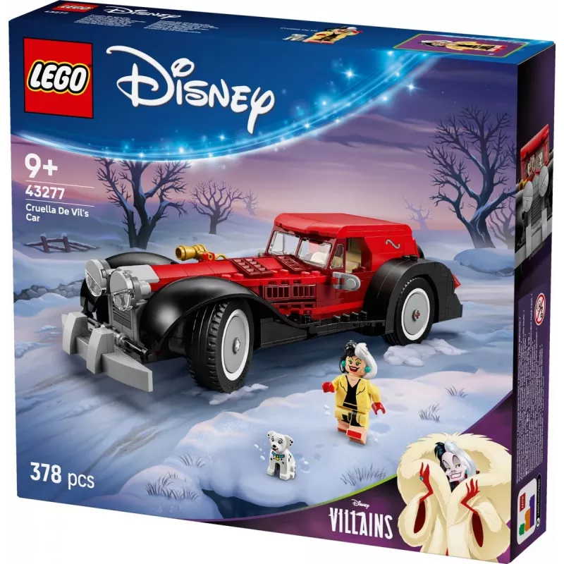 LEGO Σετ Cruella De Vils Αυτοκίνητο 43277 – Συλλεκτικό σετ κατασκευής