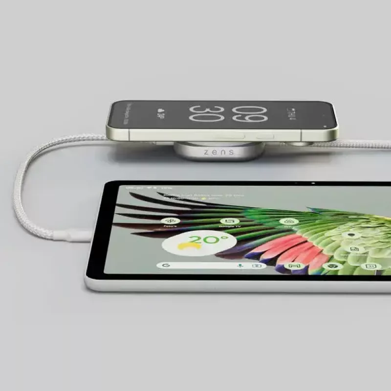 Καλώδιο USB-C σε USB-C Zens Pro 2 – USB‑C σε USB‑C, Λευκό