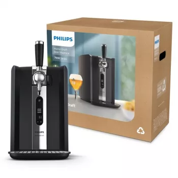 Συσκευή βαρελιού μπίρας Philips HD3770/90 PerfectDraft, μαύρη, συμβατή με βαρέλια 6 λίτρων