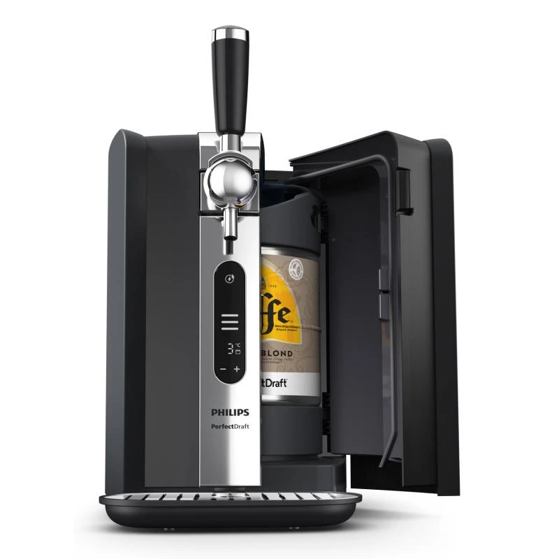 Συσκευή βαρελιού μπίρας Philips HD3770/90 PerfectDraft, μαύρη, συμβατή με βαρέλια 6 λίτρων