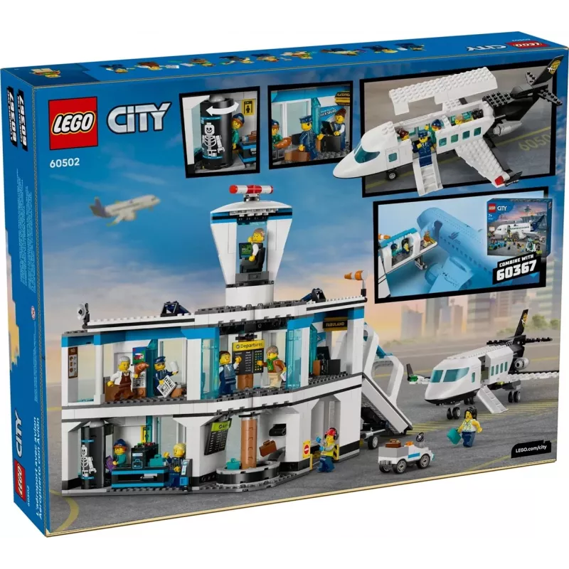 LEGO CITY 60502 Αεροδρόμιο με αεροπλάνο