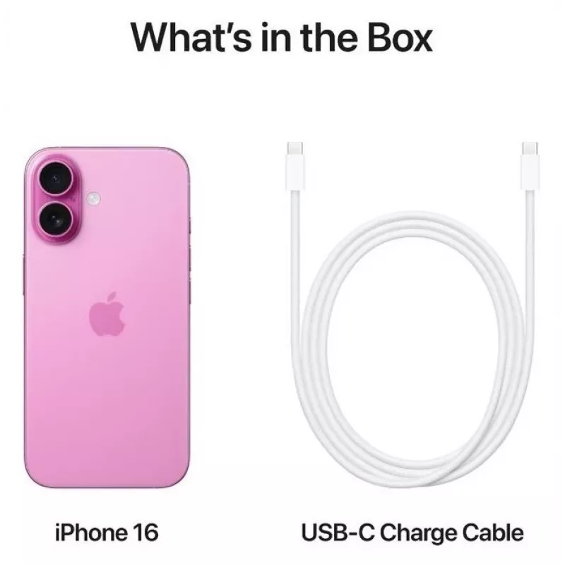 Apple iPhone 16 Ροζ Προδιαγραφή Ινδίας