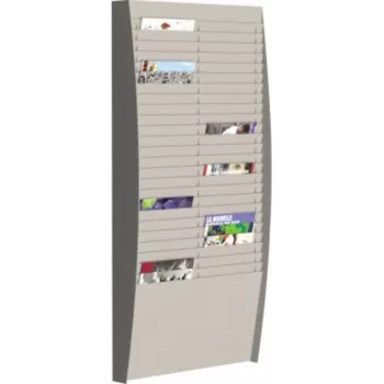 PAPERFLOW Επιτοίχιος πίνακας ταξινόμησης V 50F A4V2X25.02 DIN A4 Γκρι