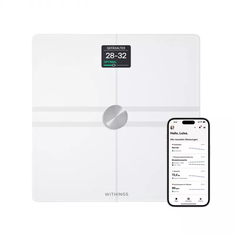 Ηλεκτρονική ζυγαριά σώματος Withings Body Comp