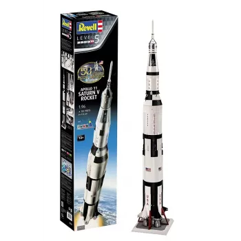 Πλαστικό μοντέλο προσελήνωσης 1/96 Apollo 11 Saturn V