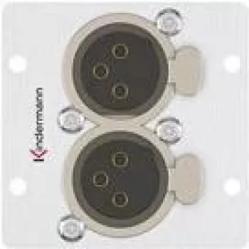 Μονάδα πρίζας 2 x XLR Kindermann 7444000579