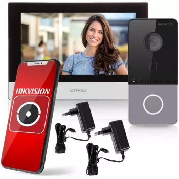 Βίντεο θυροτηλεόραση Hikvision DS-KIS603-P(C)/EU 2 MP 7 ίντσες LCD