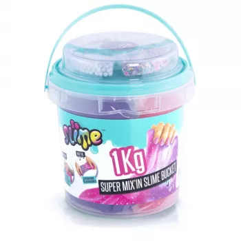 Slime Canal Toys Slime Super Bucket 1kg Πολύχρωμο 6 ετών