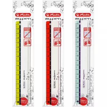 Χάρακας Herlitz 11367984 170 mm πλαστικός
