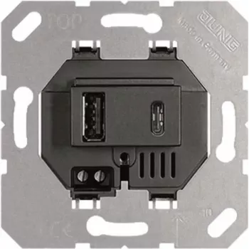 Jung φορτιστής USB USB15CASW (USB15CASW)