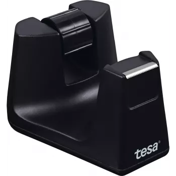 Επιτραπέζιος διανεμητής ταινίας Tesa 53905-00000-01 για ρολά πλάτους 1,9 cm, ABS, μαύρο/διαφανές