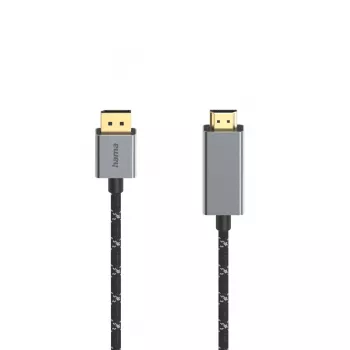 Αντάπτορας καλωδίου βίντεο Hama 00200506 1,5 m DisplayPort σε HDMI μαύρο