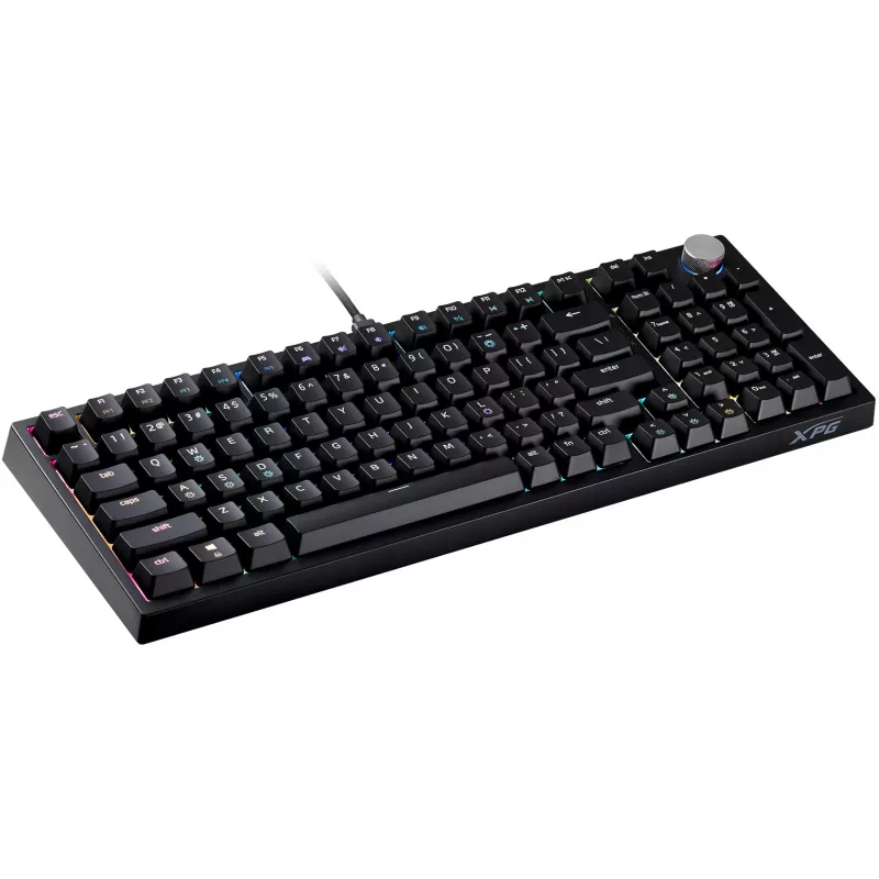 XPG Πληκτρολόγιο Gaming SORCERER US Layout μαύρο retail (75261466)