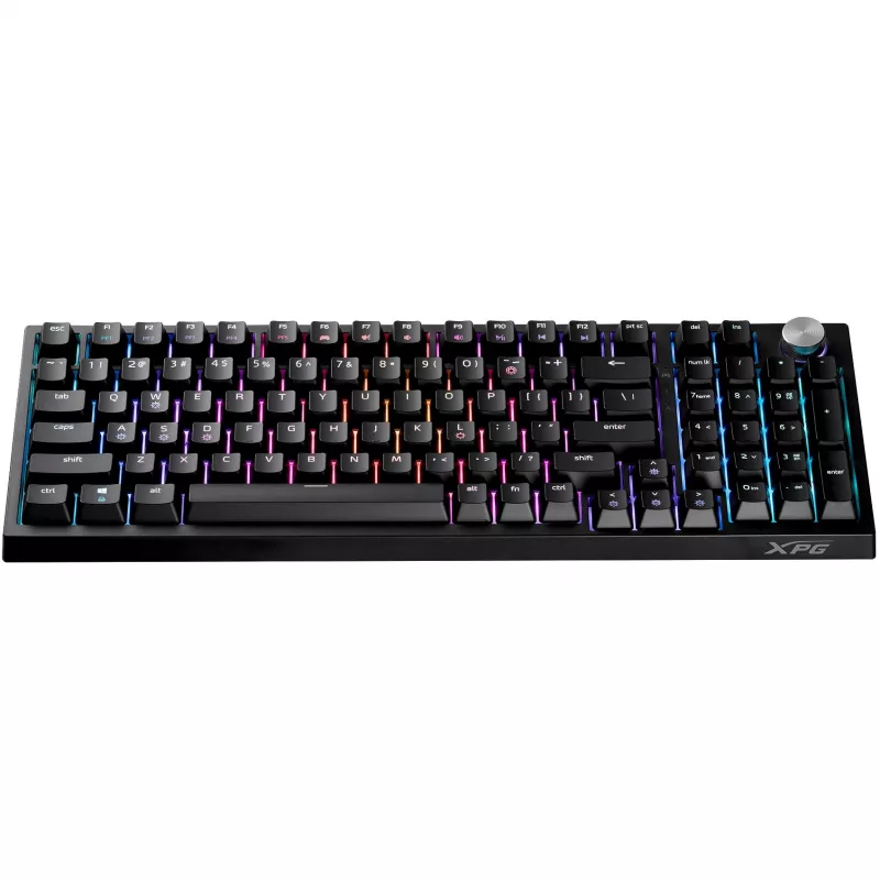 XPG Πληκτρολόγιο Gaming SORCERER US Layout μαύρο retail (75261466)