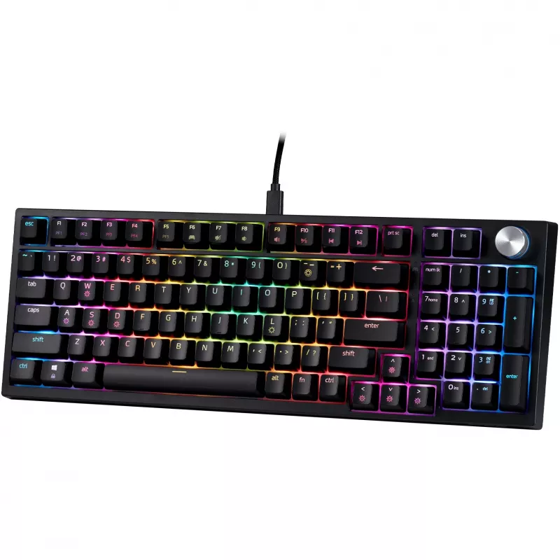 XPG Πληκτρολόγιο Gaming SORCERER US Layout μαύρο retail (75261466)