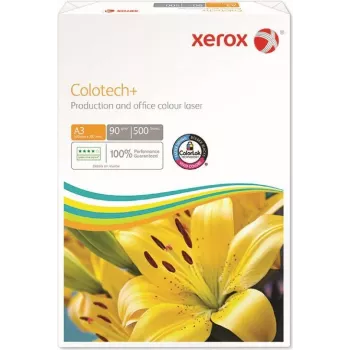 Xerox Colotech+ - Πολύ λείο - χωρίς επίστρωση - 100 μικρόμετρα - High White - A3 (297 x 420 mm) - 90 g/m² - 500 φύλλα ψηφιακού χαρτιού (συσκευασία 5 τεμ.) (00