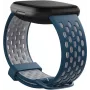 Fitbit FB174SBNVGYL - βραχιόλι - μπλε - γκρι - Fitbit - Sense - Versa 3 - αλουμίνιο - σιλικόνη - ανοξείδωτο ατσάλι