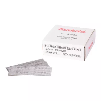 Makita F-31838 γαλβανισμένα καρφιά, 0,6 x 25 mm, 23 Ga, 10000 τεμ.