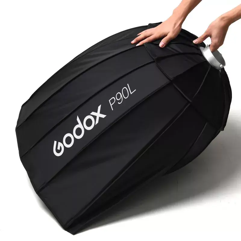 Softbox Godox P90L 90cm Μαύρο Νάιλον Πολυεστέρας με διαχύτες
