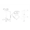 Βάση οροφής Multibrackets M Universal Projector 300-480 με λεπτομερή ρύθμιση
