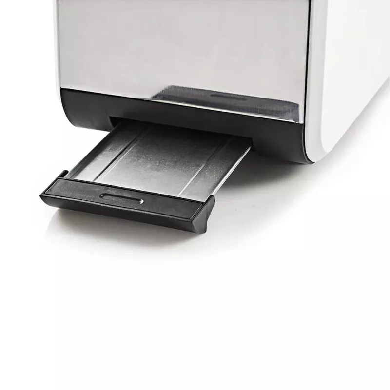 Nedis KABT510EWT Τοστιέρα, 2 φαρδιές υποδοχές, Soft-Touch, λευκό