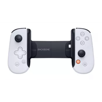 Gamepad Backbone One for iPhone PlayStation Edition λευκό – ενσύρματο χειριστήριο Lightning για PC, PlayStation, Xbox, iOS