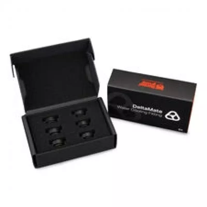 Thermal Grizzly DeltaMate Plug - Μαύρο (Συσκευασία 6 τεμ.) (TG-DM-FIT-6009)