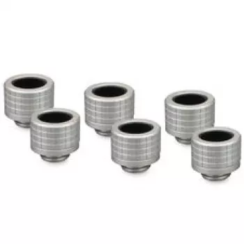 Thermal Grizzly DeltaMate Fitting HT14, Ορείχαλκος G1/4, Νικέλιο, Συσκευασία 6 τεμ. (TG-DM-FIT-6214)