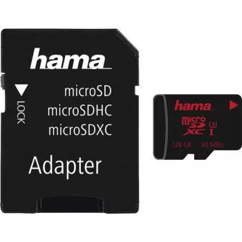 Hama 00213116 Κάρτα μνήμης 128 GB MicroSDXC UHS Κλάση 3 (00213116)
