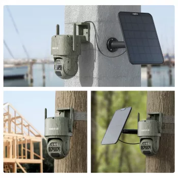 Reolink TrackMix Series G770 με ηλιακό πάνελ 2 4G LTE Dual-Lens κάμερα παρακολούθησης με μπαταρία
