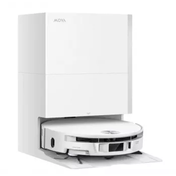 MOVA S70 Roller λευκό ρομπότ σκούπας-σφουγγαρίστρας με αυτόματο σταθμό καθαρισμού, μοντέλο S70 ROLLER