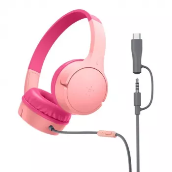 Belkin SoundForm ενσύρματα ακουστικά on-ear για παιδιά, pk.AUD010hqPK