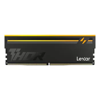 Lexar THOR 2.0 DDR5 6000 CL38 1.3V μνήμη με ψύκτρα και RGB φωτισμό, μαύρο χρώμα, διπλή συσκευασία