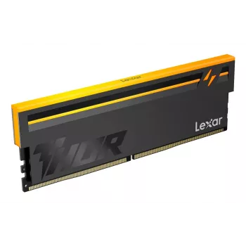 Lexar THOR 2.0 DDR5 6000 CL38 1.3V μνήμη με ψύκτρα και RGB φωτισμό, μαύρο χρώμα, διπλή συσκευασία