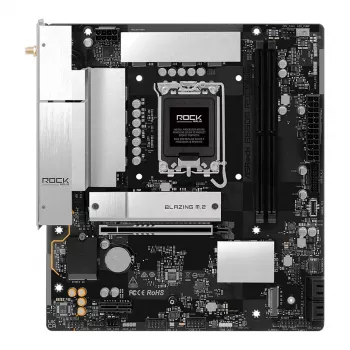 Μητρική ASRock B860M Rock WiFi (mATX, Intel LGA 1851, DDR5, HDMI, DisplayPort)
