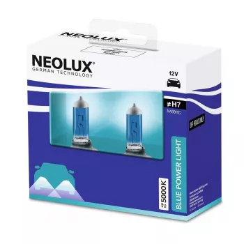 Λαμπτήρας αλογόνου Neolux H7 Blue Power Light 2 τεμ., 12V 80W