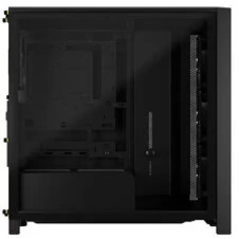 Κουτί PC mid-tower CORSAIR FRAME 4000D RS Wood – μαύρο/καρυδιά