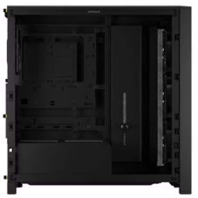 Κουτί PC mid-tower CORSAIR FRAME 4000D RS Wood – μαύρο/καρυδιά