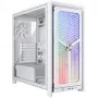 Κουτί υπολογιστή Corsair FRAME 4000X RS Mid-Tower, σκληρυμένο γυαλί, λευκό