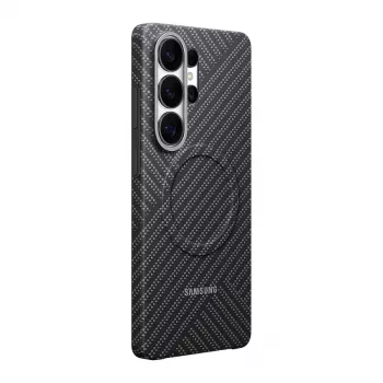 Θήκη Samsung Carbon Magnet Galaxy S26 Ultra, Dark Gray