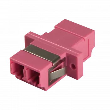 Lindy - Σύνδεσμος δικτύου - LC Multimode (W) σε LC Multimode (W) - οπτική ίνα - μωβ, RAL 4003