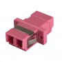 Lindy - Σύνδεσμος δικτύου - LC Multimode (W) σε LC Multimode (W) - οπτική ίνα - μωβ, RAL 4003
