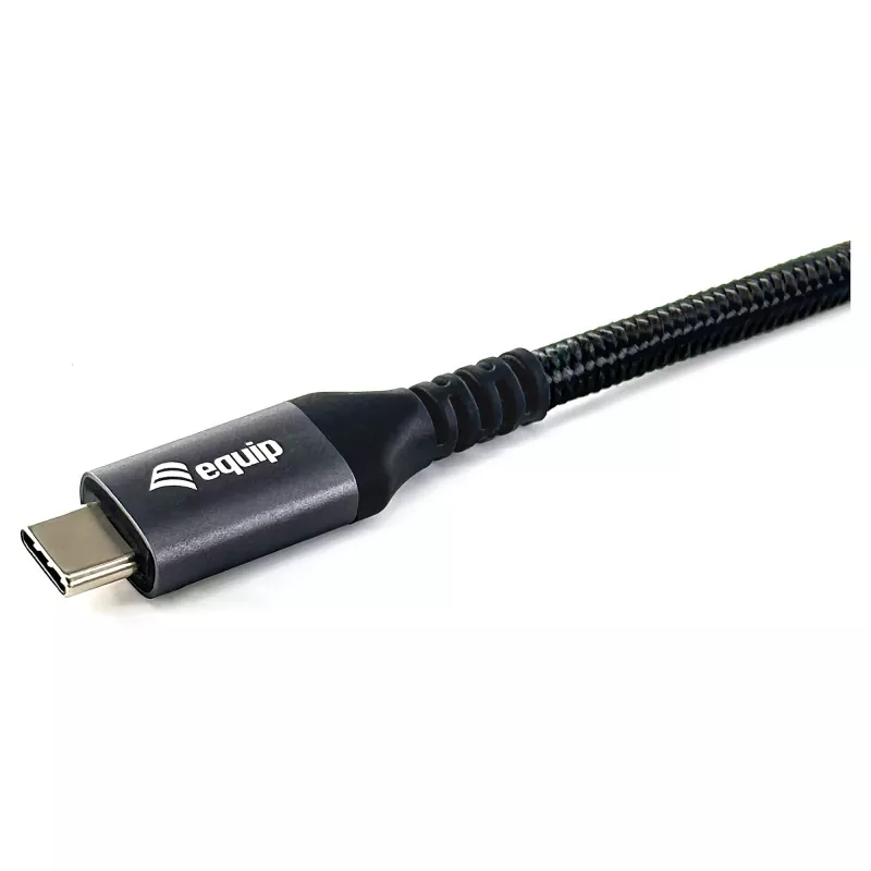 Καλώδιο EQUIP USB4 Gen 2x2 C–C 3,0m, PD 100W, 4K/60Hz, 20Gbps, μαύρο